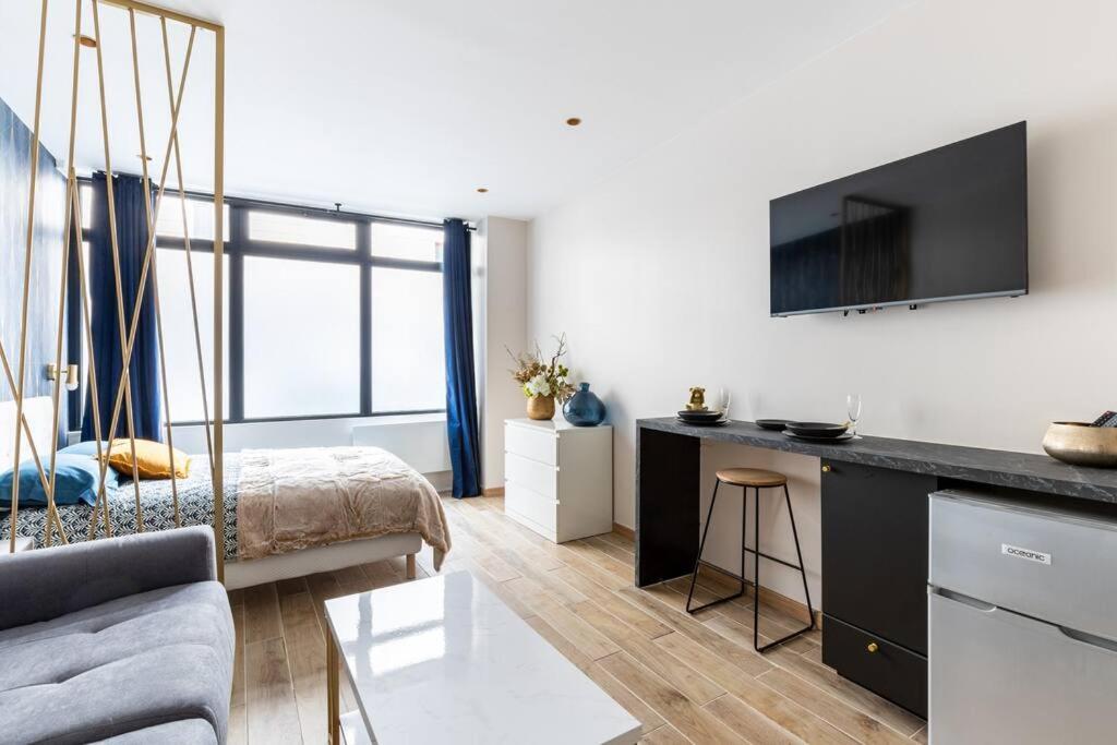 Chaudron/La Fayette Canal St-Martin Cosy Studio 4P Paris Bagian luar foto